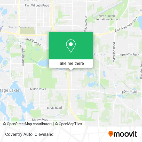 Coventry Auto map