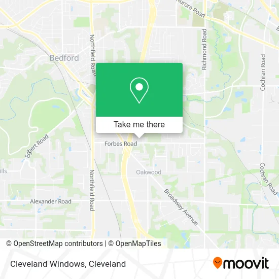 Cleveland Windows map