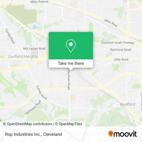 Rsp Industries Inc. map