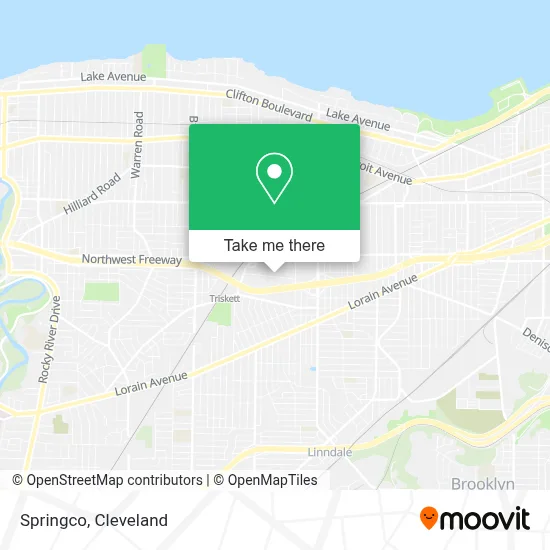 Springco map