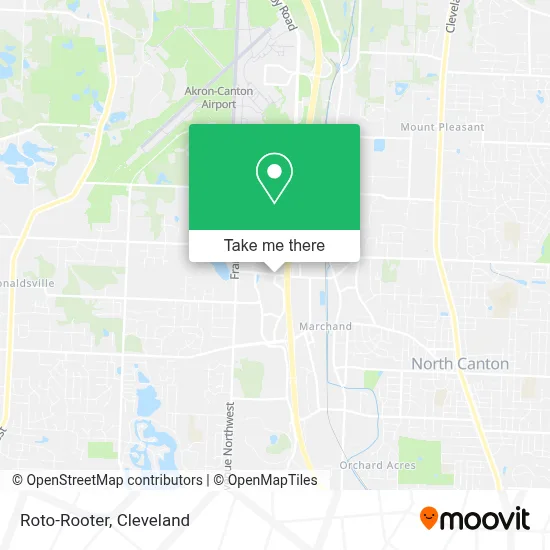 Roto-Rooter map