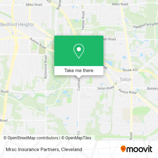 Mrsc Insurance Partners map