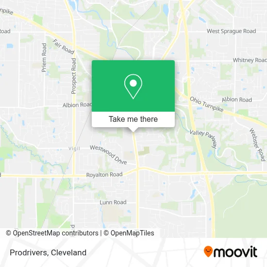 Prodrivers map