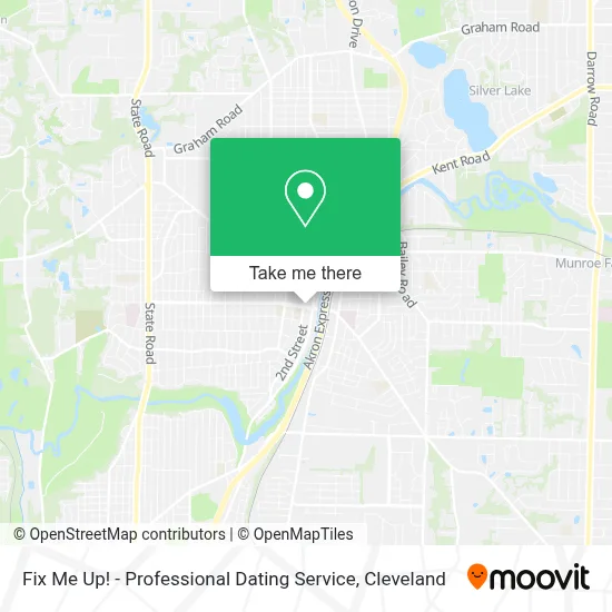 Fix Me Up! - Professional Dating Service map