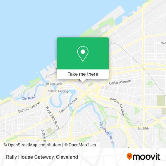 Rally House Gateway map