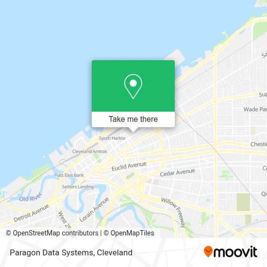 Paragon Data Systems map