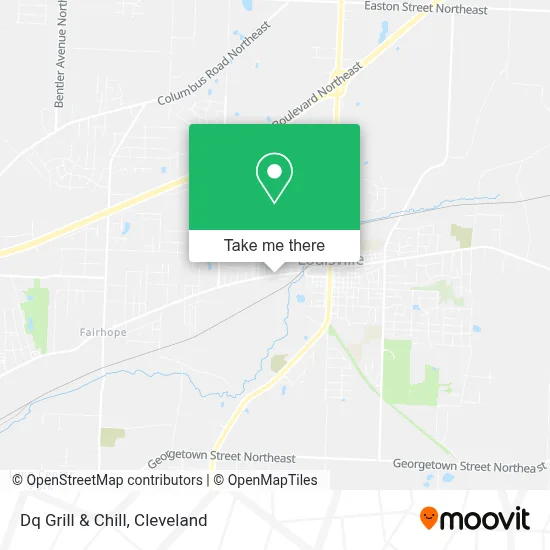 Dq Grill & Chill map