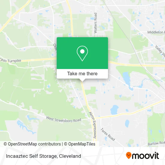 Incaaztec Self Storage map