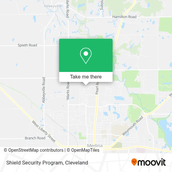 Shield Security Program map