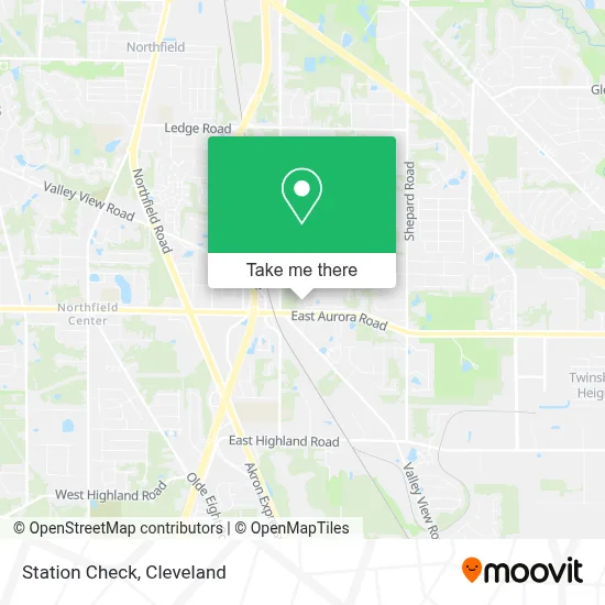 Station Check map