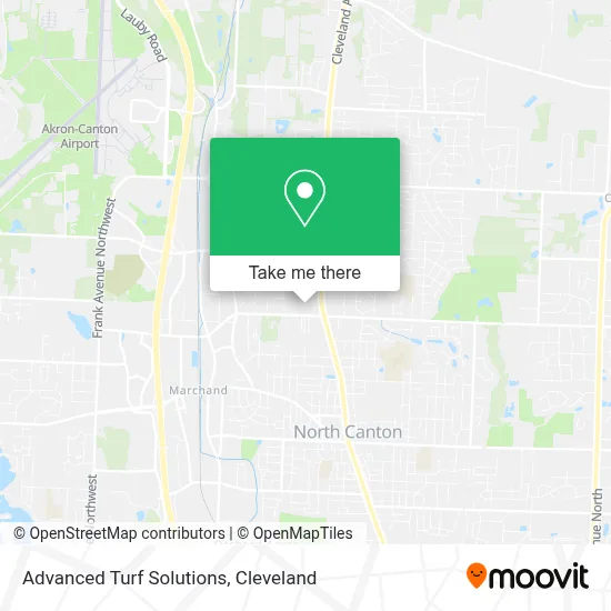 Advanced Turf Solutions map