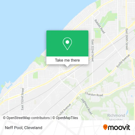 Neff Pool map