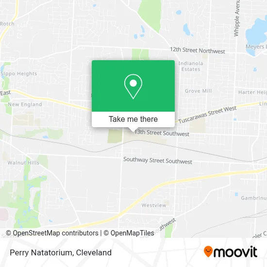 Perry Natatorium map