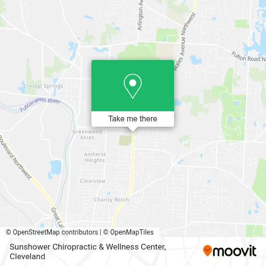 Sunshower Chiropractic & Wellness Center map