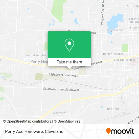 Perry Ace Hardware map