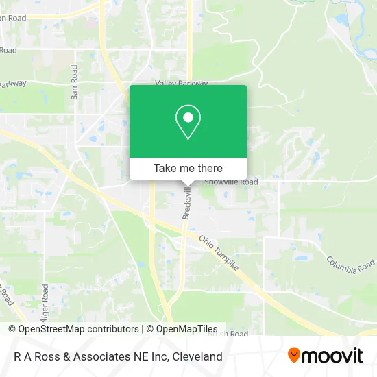 R A Ross & Associates NE Inc map