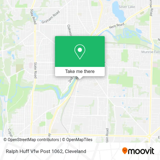Ralph Huff Vfw Post 1062 map