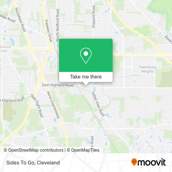 Sides To Go map