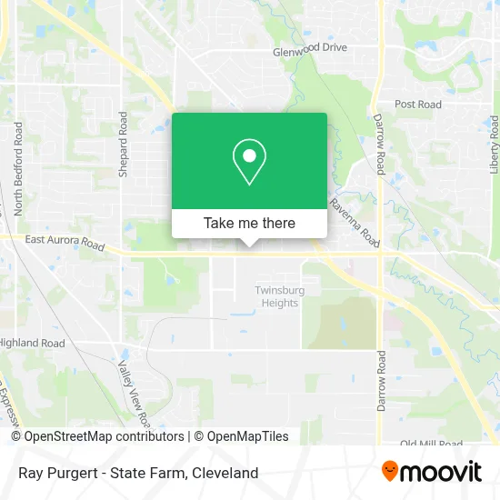Ray Purgert - State Farm map