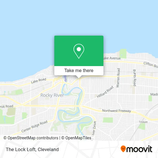 The Lock Loft map