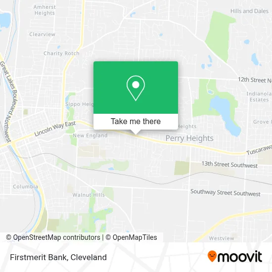 Firstmerit Bank map