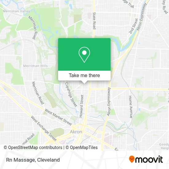 Rn Massage map