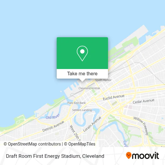 Draft Room  First  Energy Stadium map