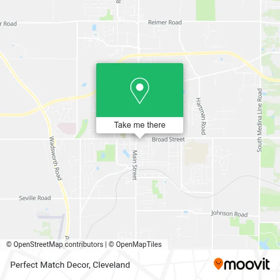 Perfect Match Decor map