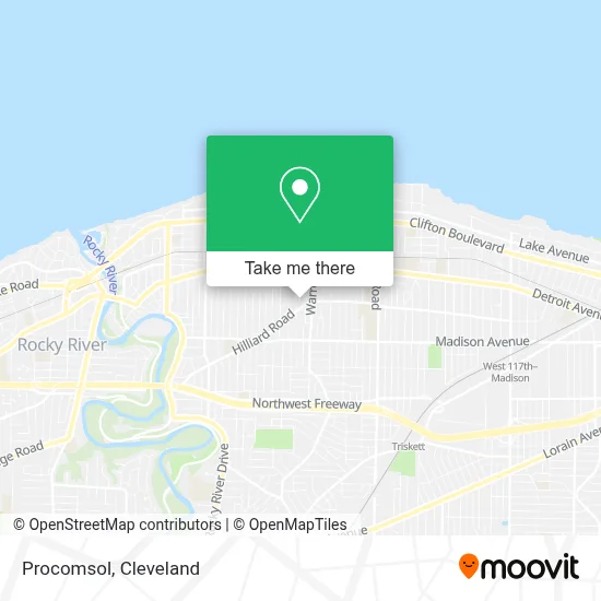 Procomsol map