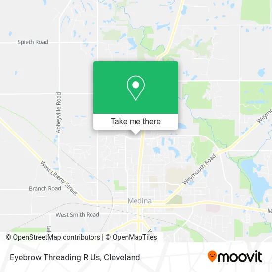 Eyebrow Threading R Us map
