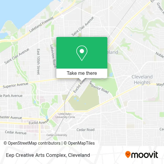 Eep Creative Arts Complex map