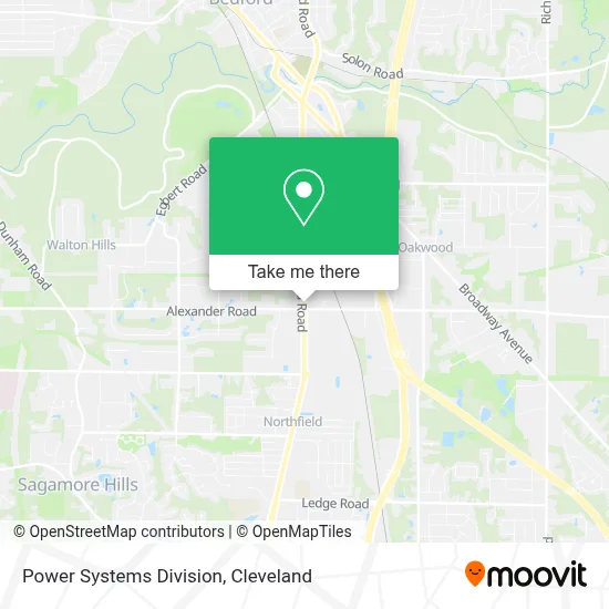 Power Systems Division map