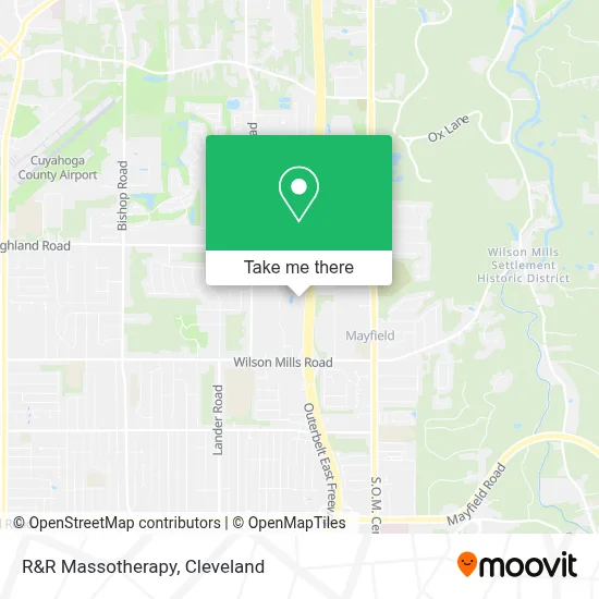 R&R Massotherapy map