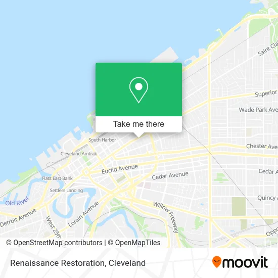 Renaissance Restoration map