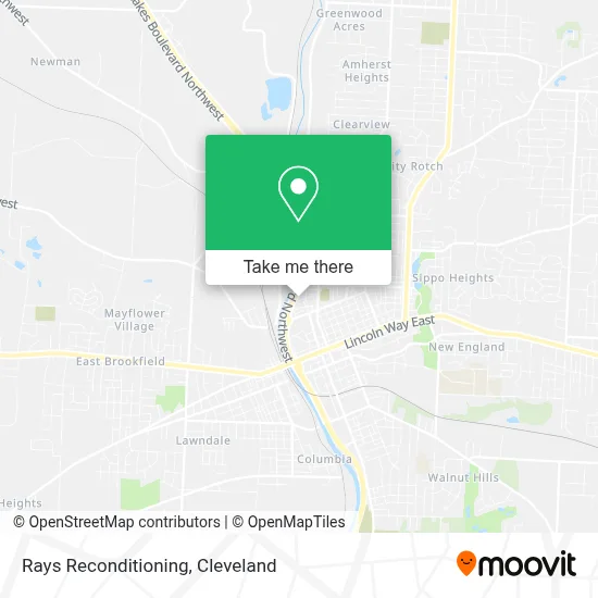Rays Reconditioning map