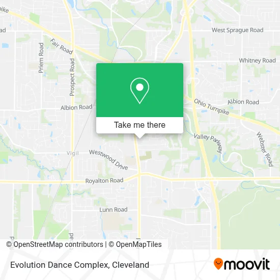Evolution Dance Complex map