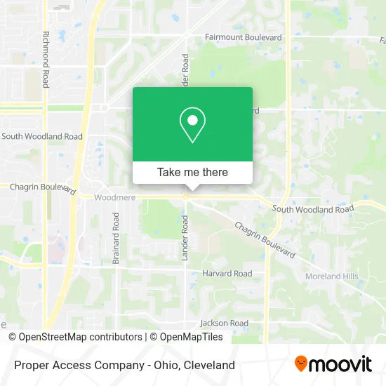 Proper Access Company - Ohio map