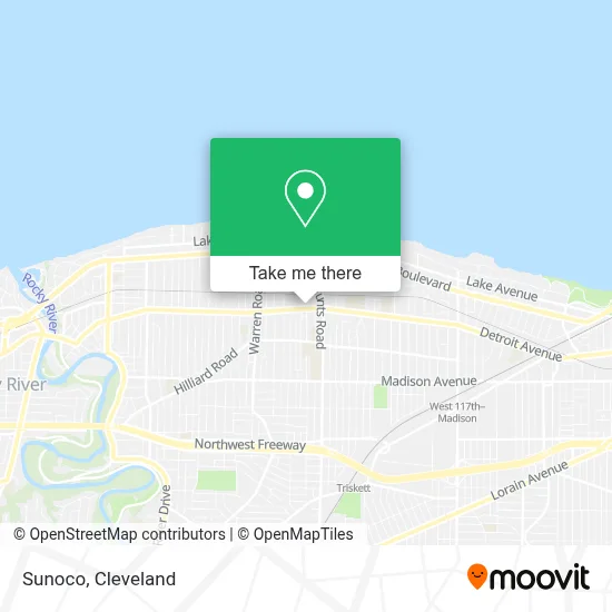 Sunoco map