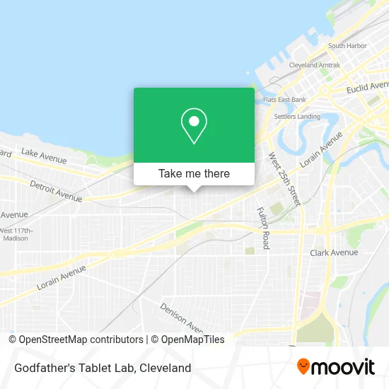 Godfather's Tablet Lab map