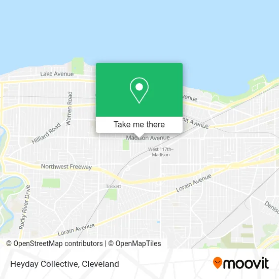 Heyday Collective map