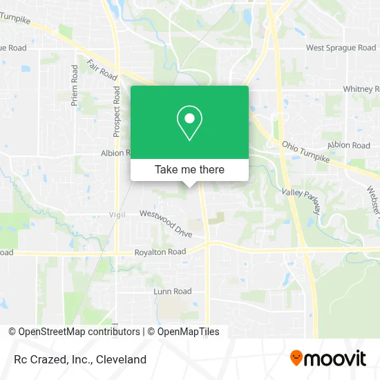 Rc Crazed, Inc. map