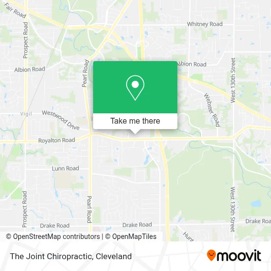 The Joint Chiropractic map