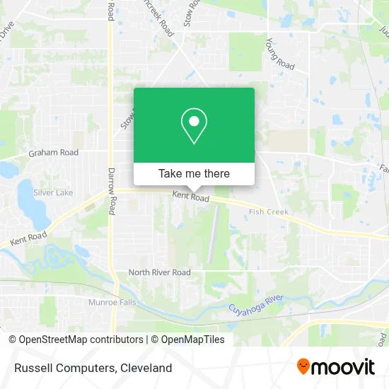 Russell Computers map