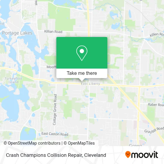 Crash Champions Collision Repair map