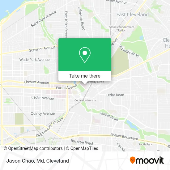 Jason Chao, Md map
