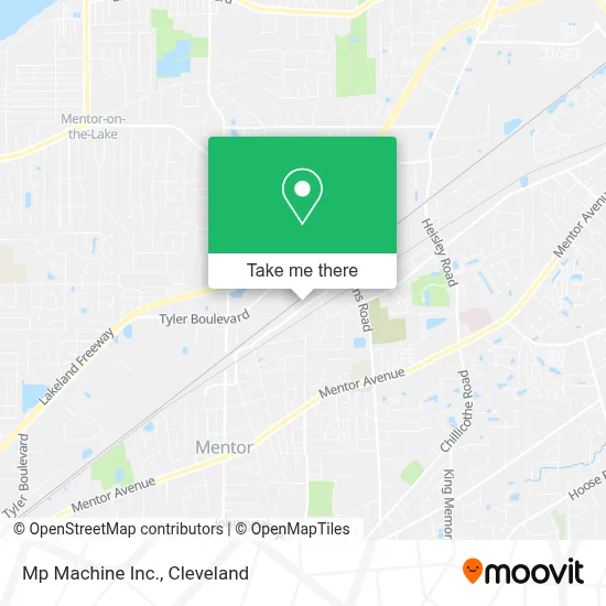 Mp Machine Inc. map