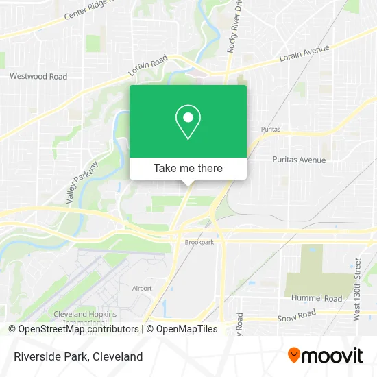Riverside Park map