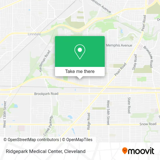 Ridgepark Medical Center map