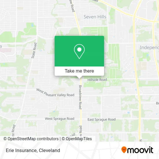 Erie Insurance map
