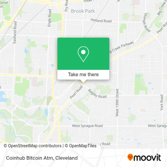 Coinhub Bitcoin Atm map